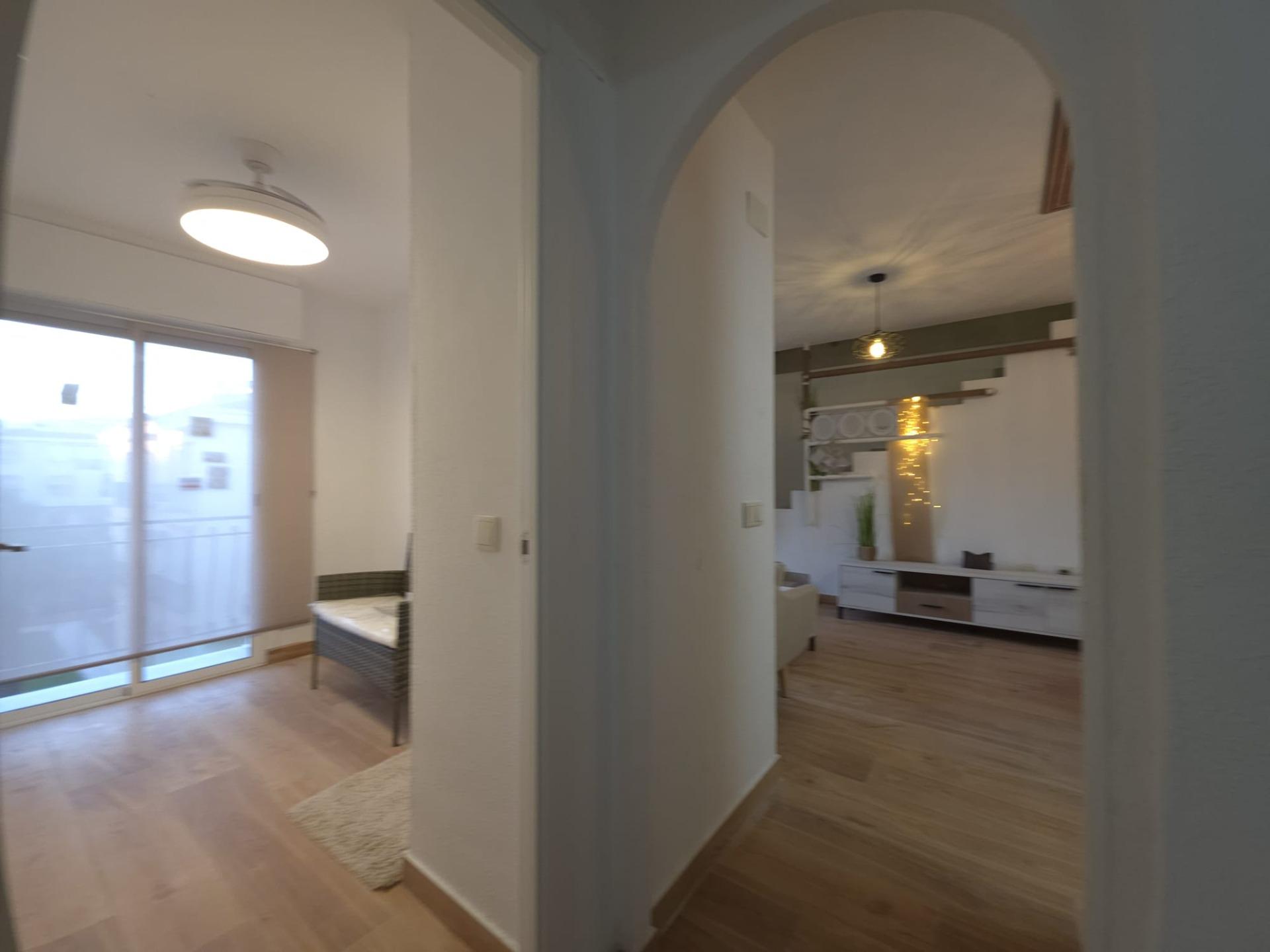Terrace in penthouse for sale in Torrevieja
