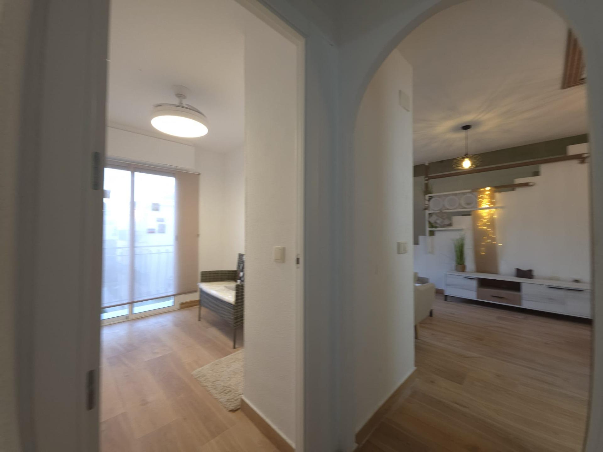 Living room in penthouse for sale in Torrevieja
