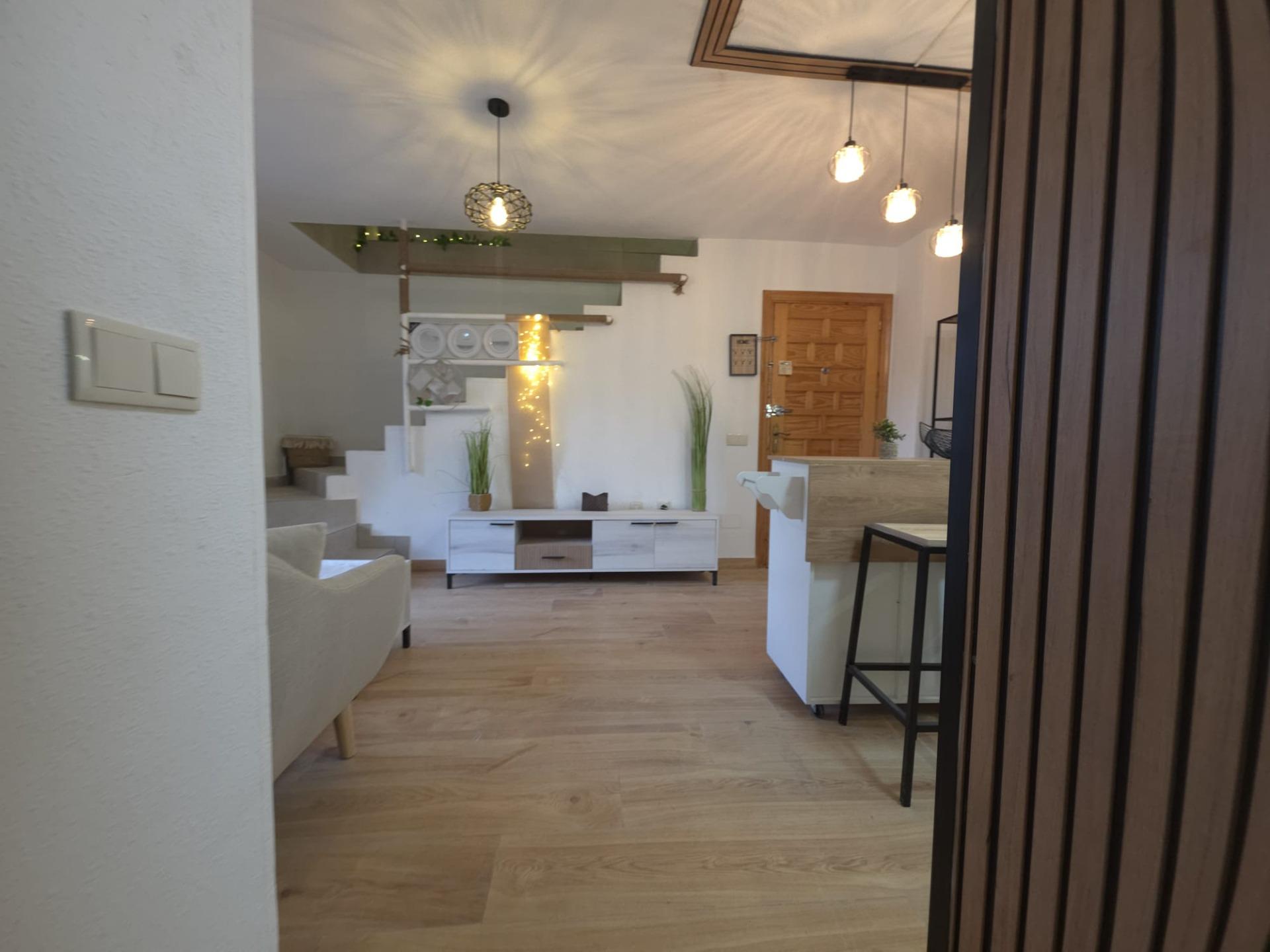 Terrace in penthouse for sale in Torrevieja
