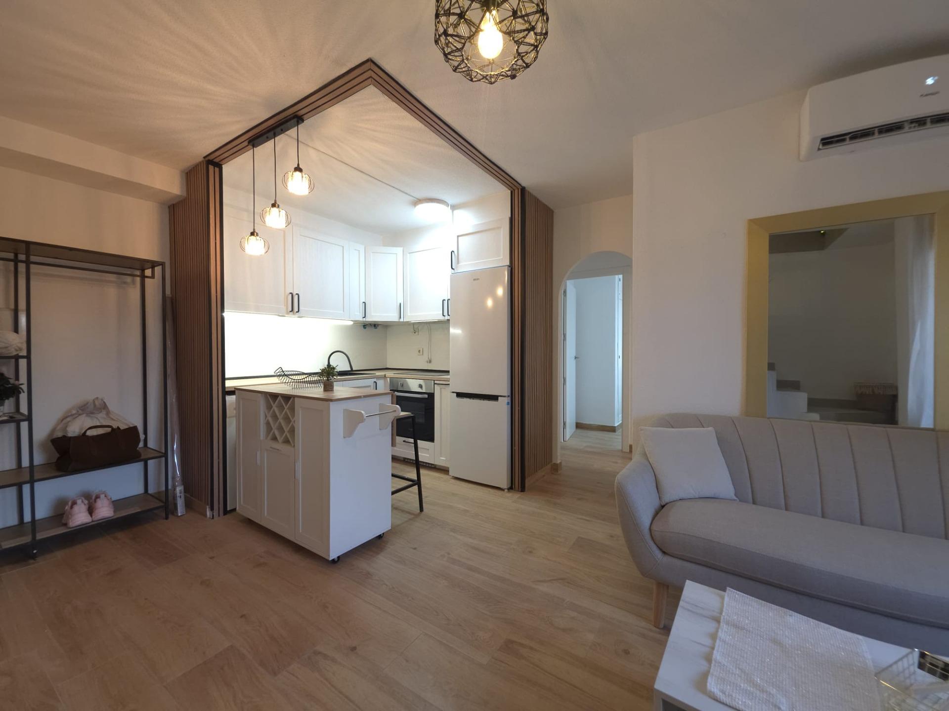 Terrace in penthouse for sale in Torrevieja