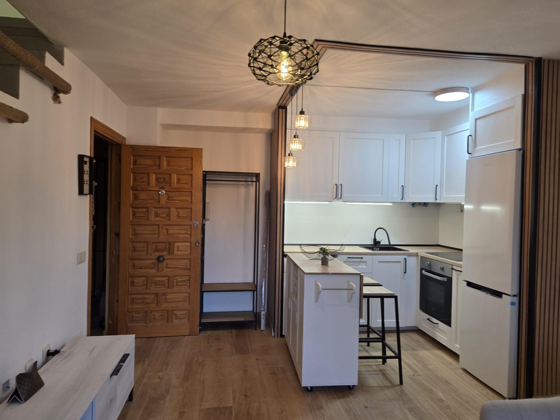 Pool area in penthouse for sale in Torrevieja