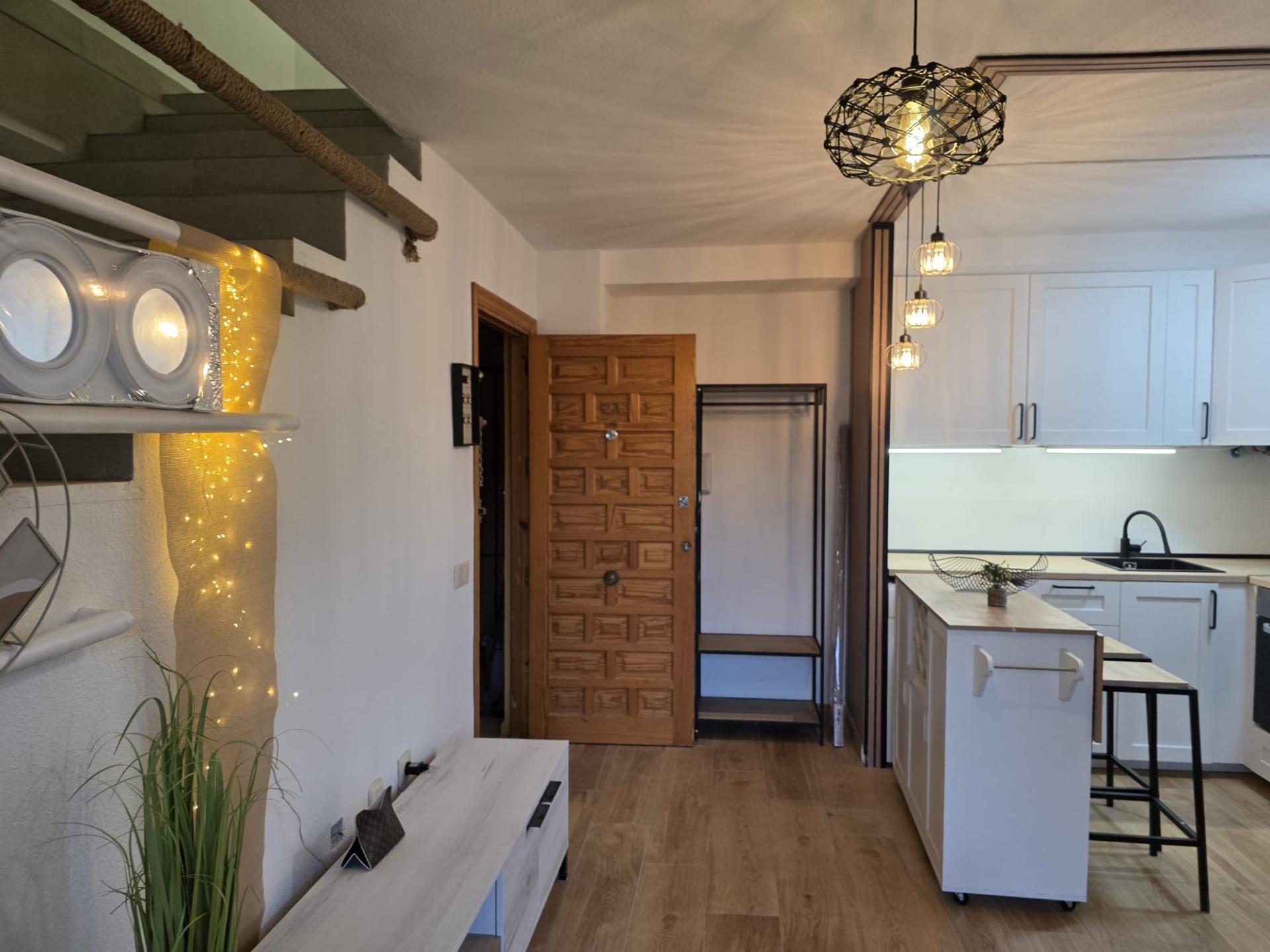 Garden in penthouse for sale in Torrevieja