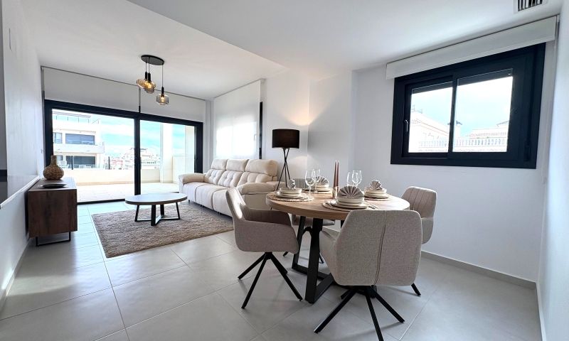 Living room in apartment for sale in Orihuela Costa