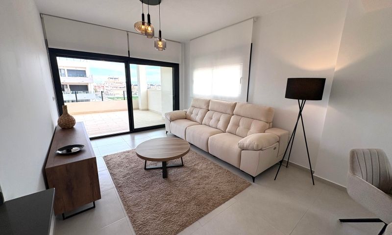 Master bedroom in apartment for sale in Orihuela Costa