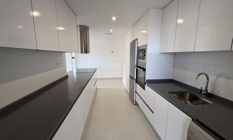 Garden in apartment for sale in Orihuela Costa