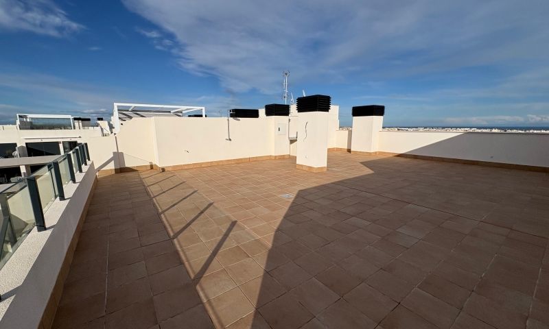 Pool area in apartment for sale in Orihuela Costa