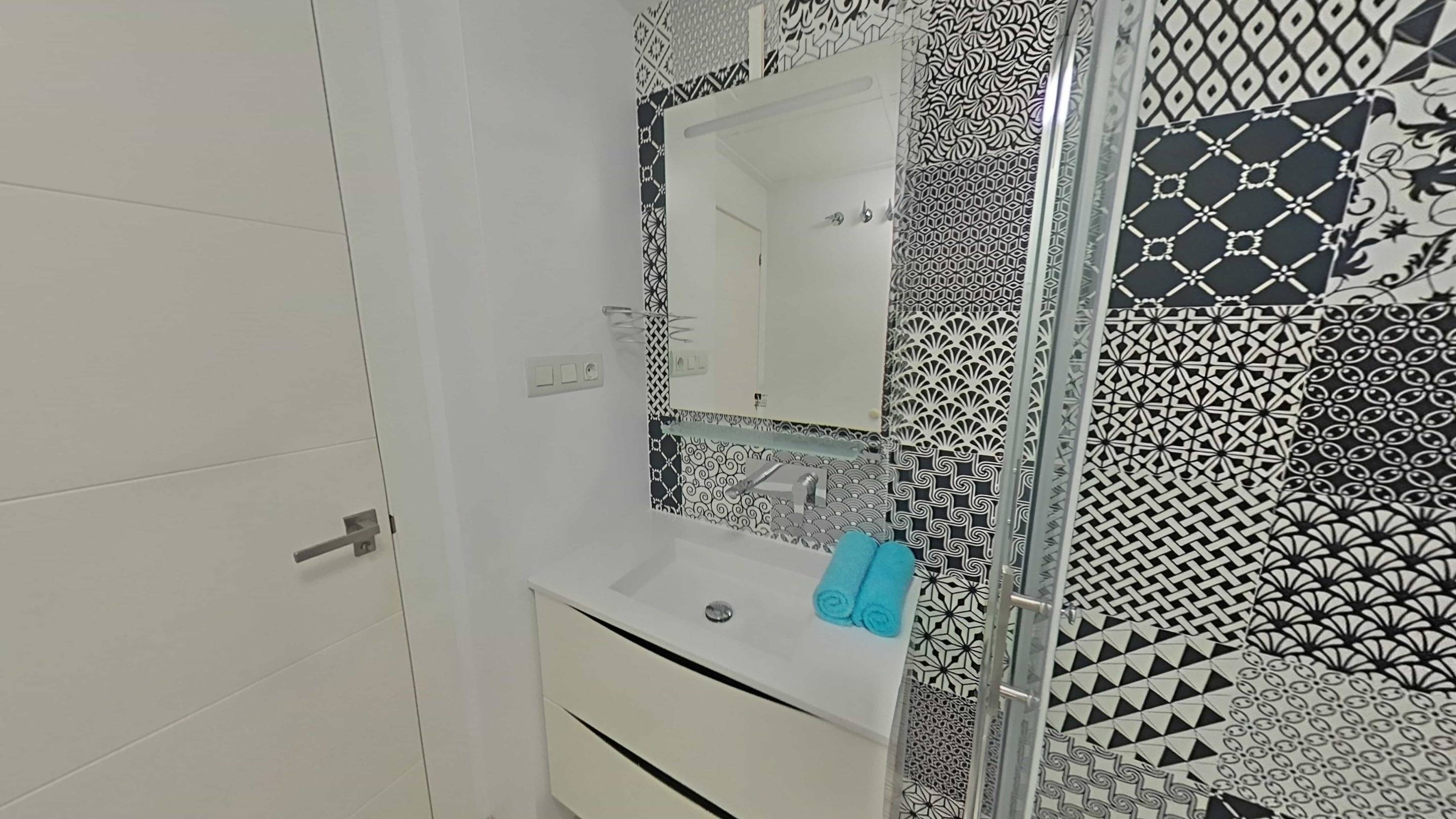 Bathroom in apartment for sale in Pilar de La Horadada