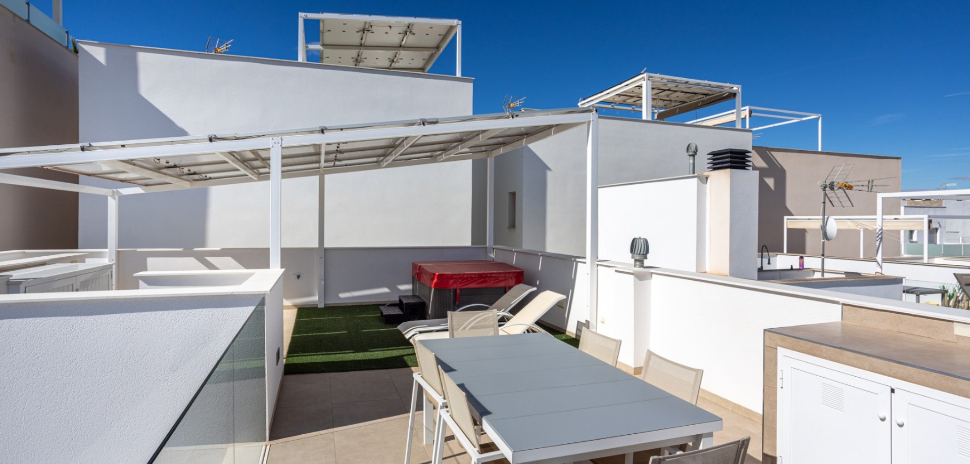 Dining area in terraced for sale in Benijofar