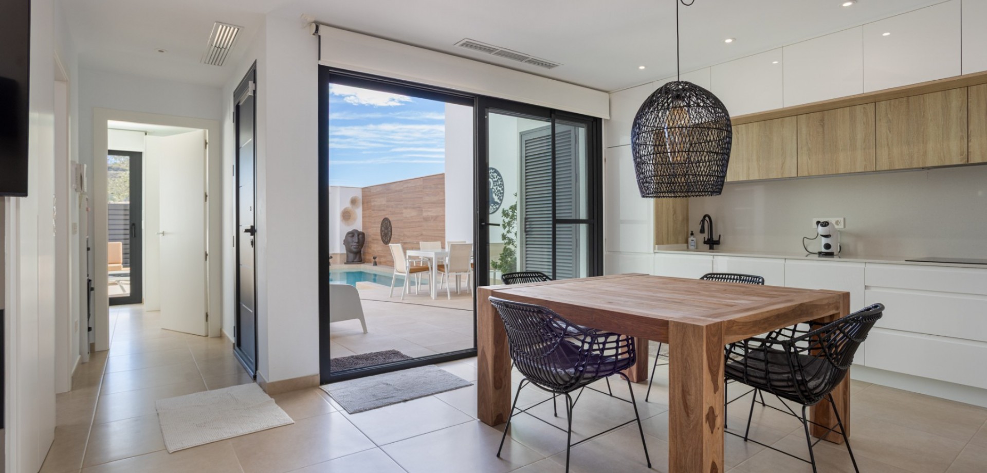 Dining area in terraced for sale in Benijofar
