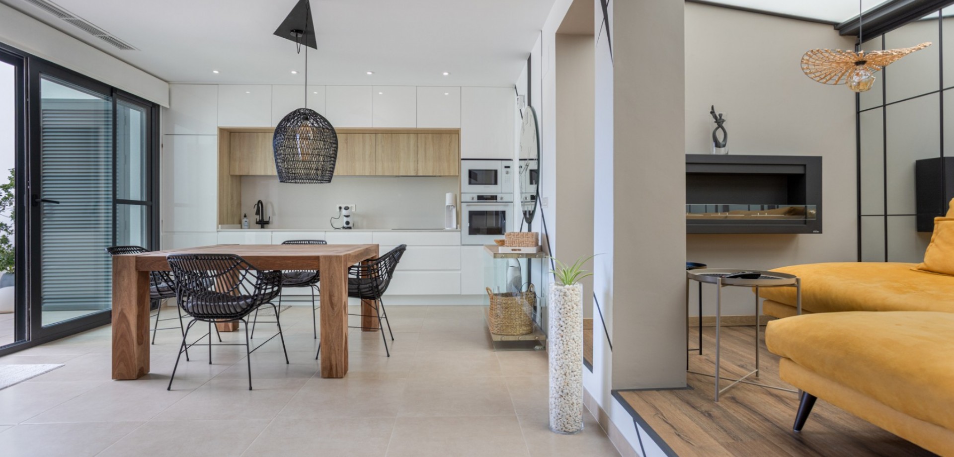 Dining area in terraced for sale in Benijofar