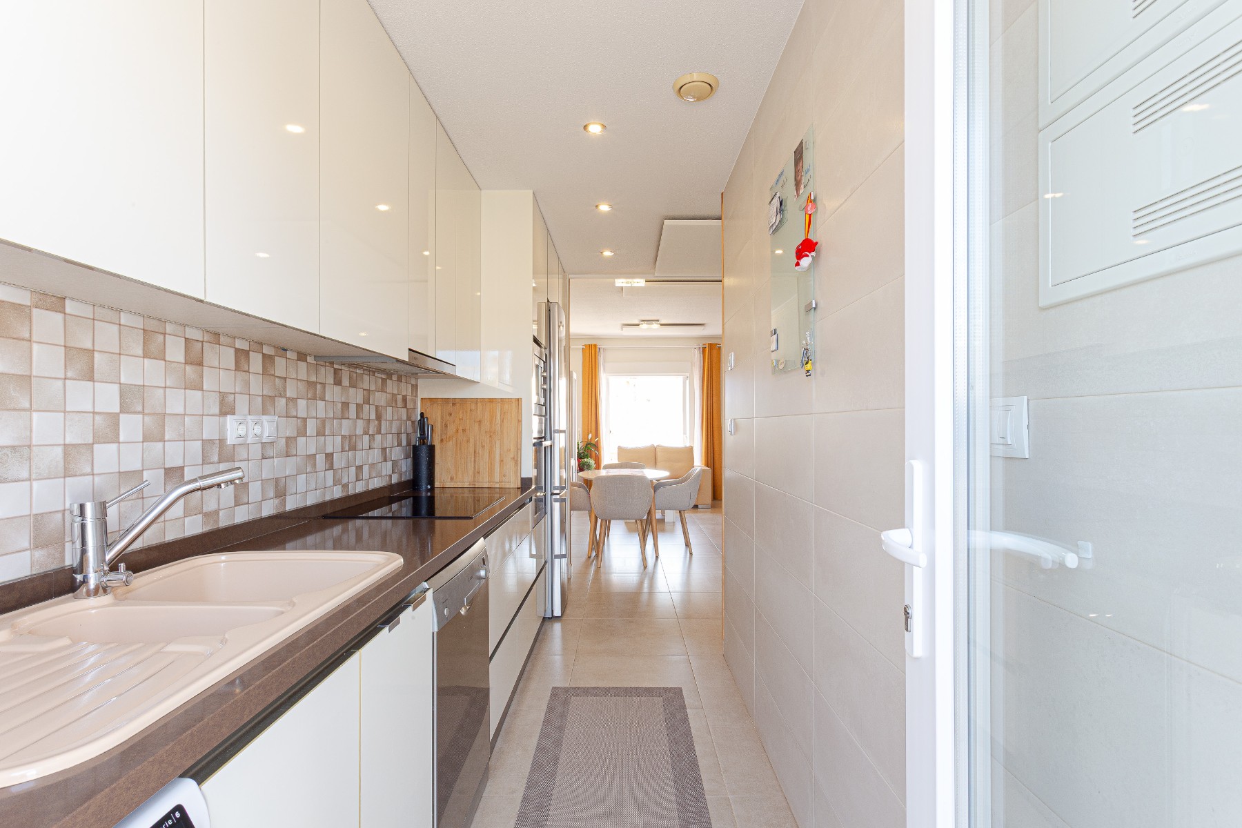 Kitchen in villa for sale in Orihuela Costa