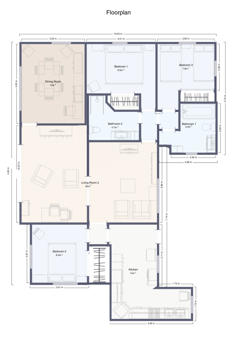 Bedroom in villa for sale in Torrevieja