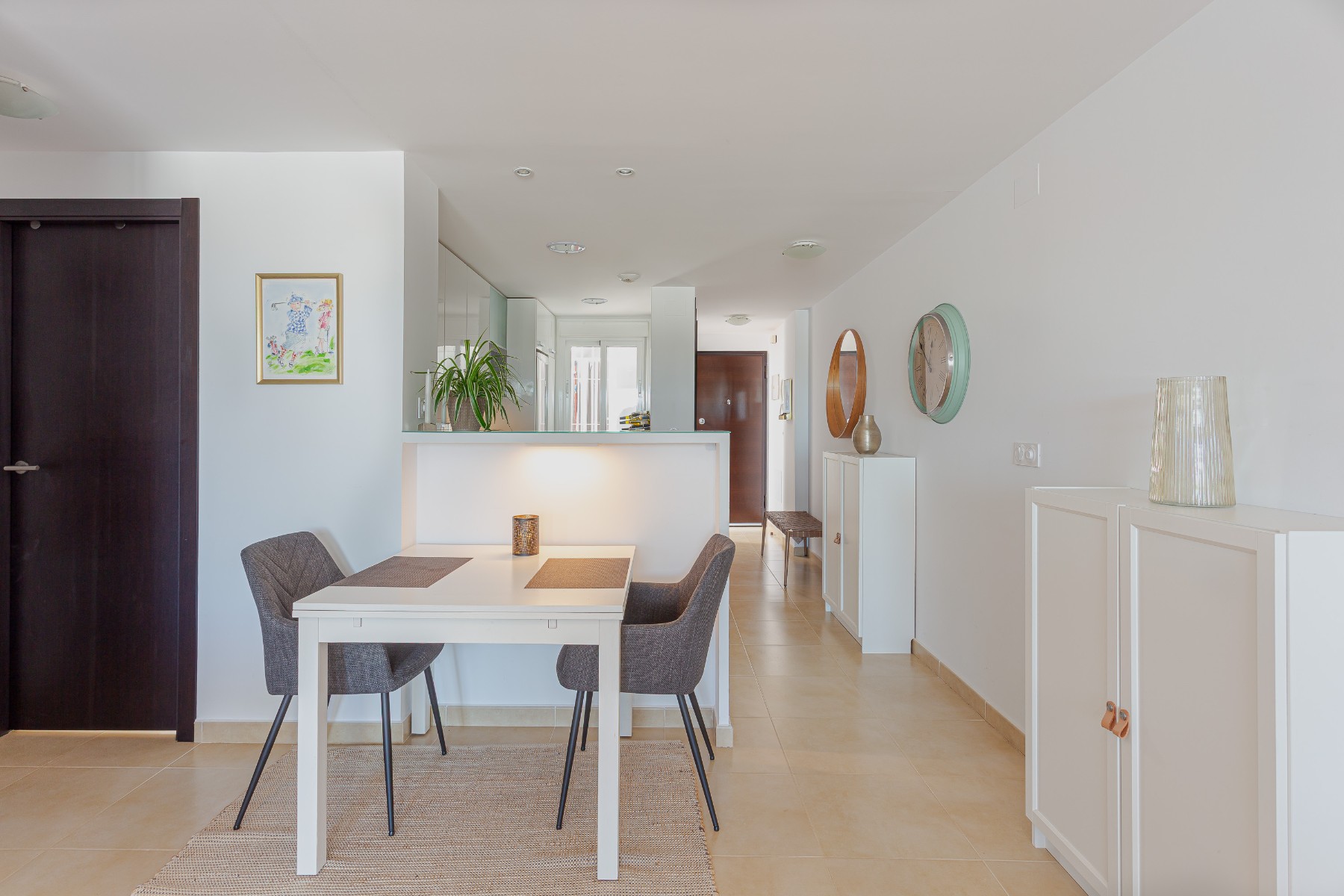 Garden in apartment for sale in Orihuela Costa