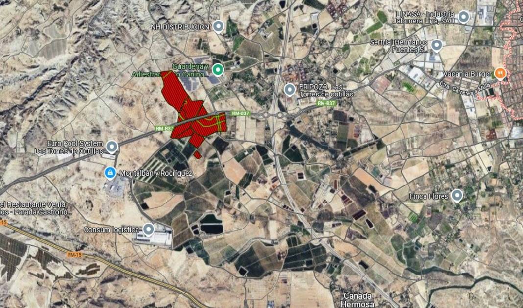 Terrace in land for sale in Las Torres de Cotillas