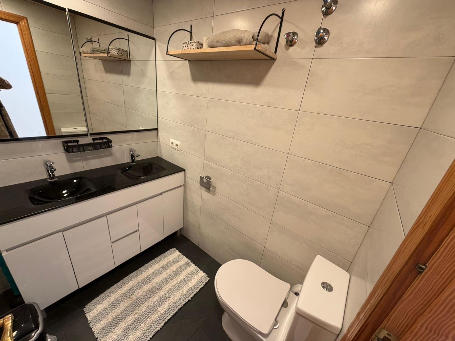 Bathroom in apartment for sale in Lo Pagan
