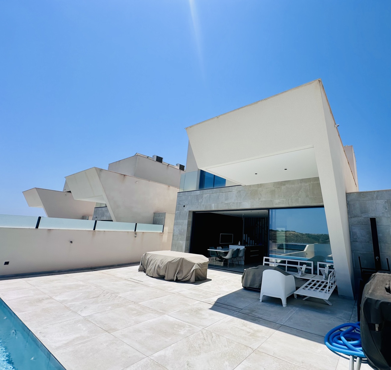 Bedroom in villa for sale in Rojales Hills