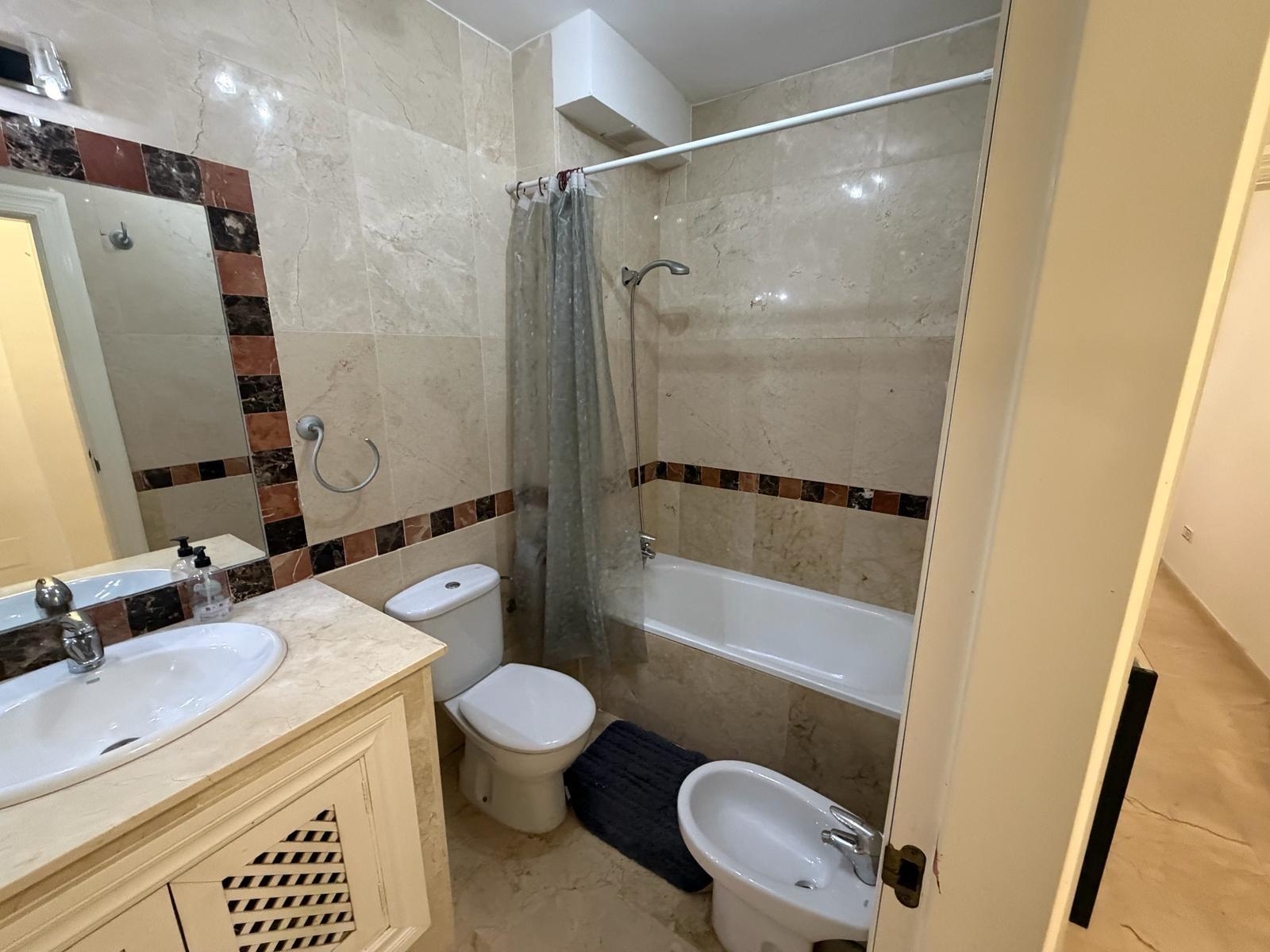 Pool area in apartment for sale in Orihuela Costa