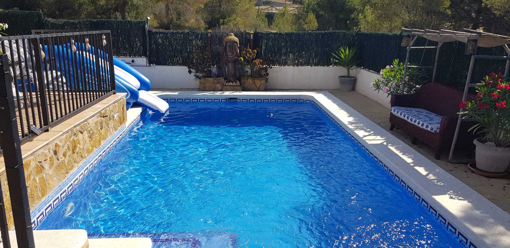 Terrace in villa for sale in Benidorm