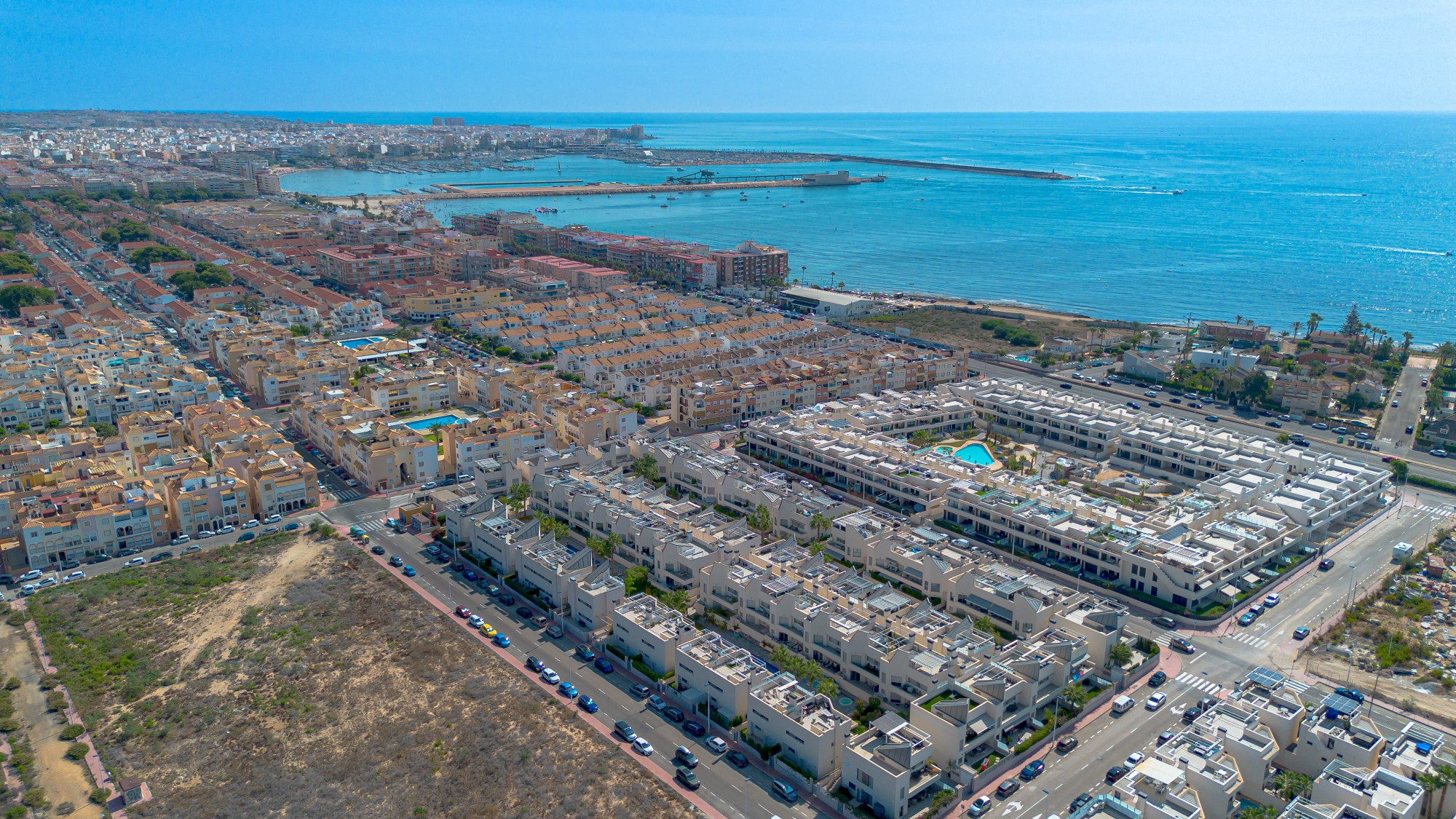 Garden in apartment for sale in Torrevieja
