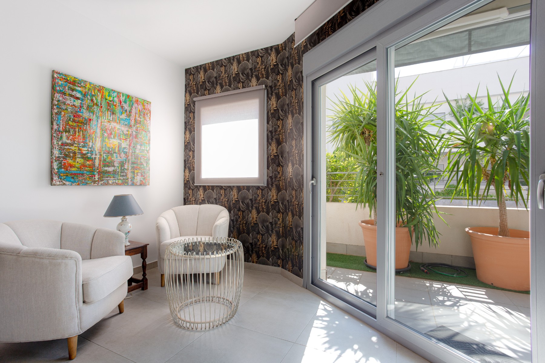 Garden in apartment for sale in Torrevieja