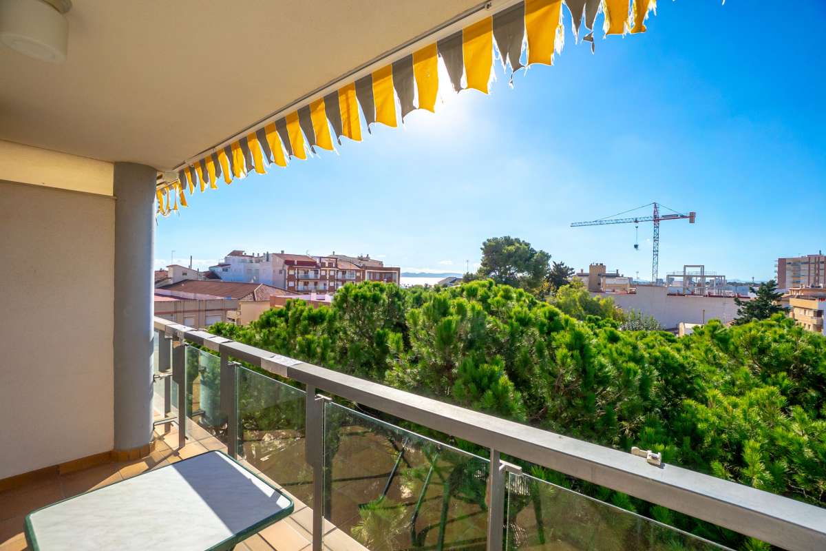 Pool area in apartment for sale in Lo Pagan