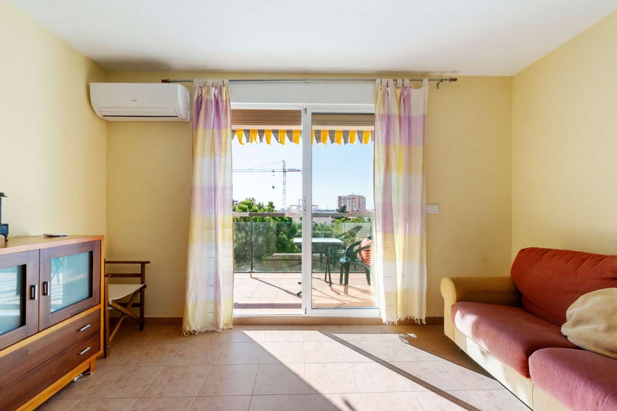 Pool area in apartment for sale in Lo Pagan
