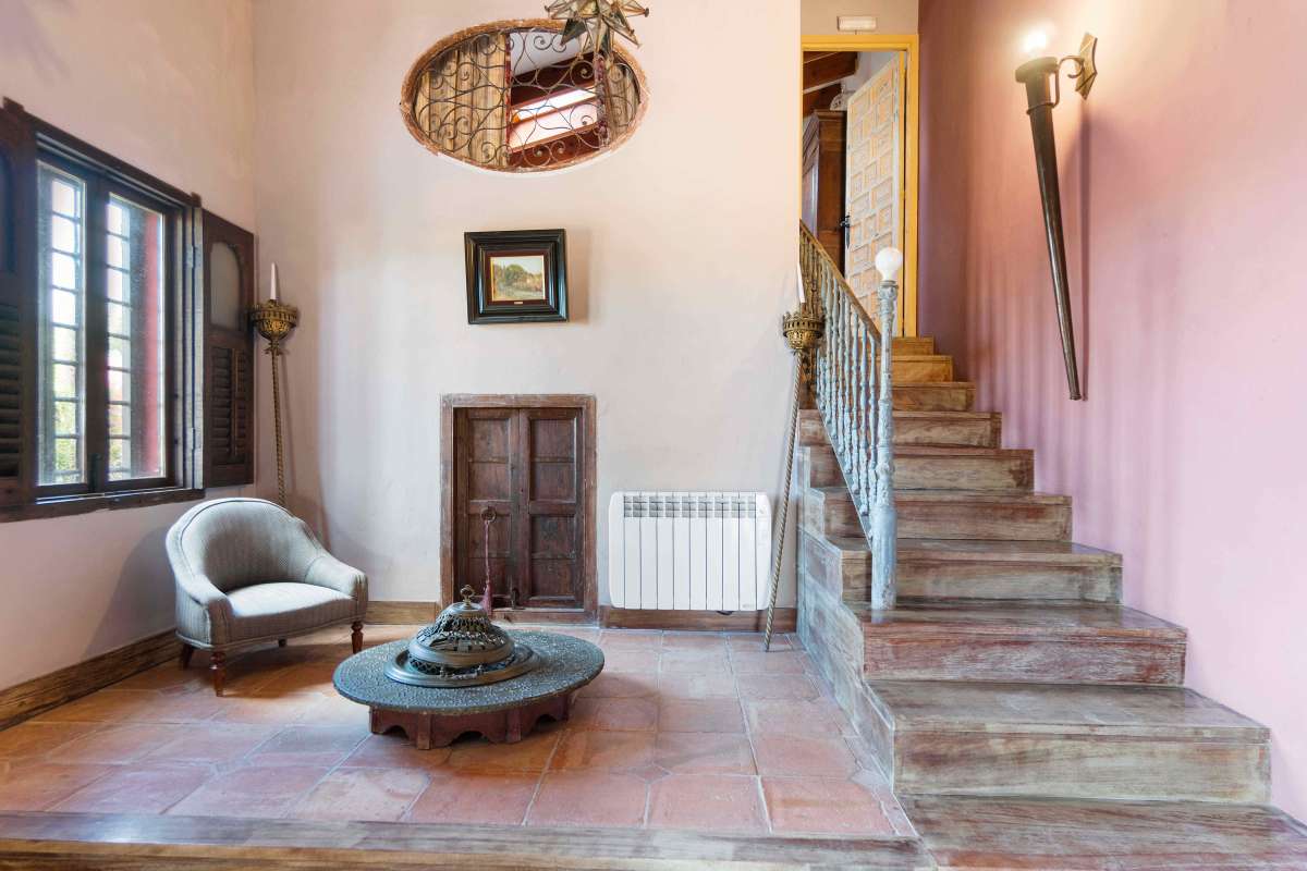 Pool area in finca for sale in Torremendo