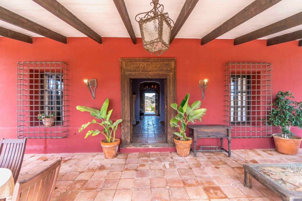 Pool area in finca for sale in Torremendo