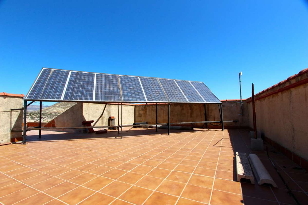Bathroom in villa for sale in Albudeite