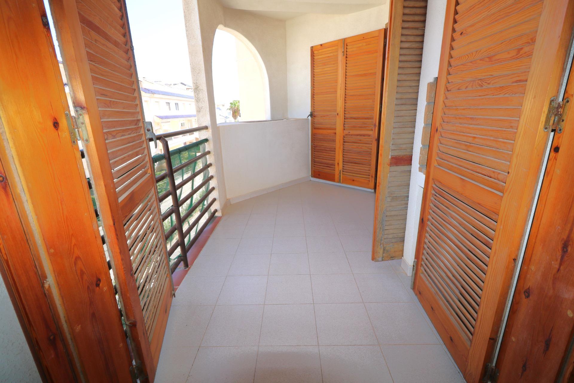 Garden in apartment for sale in Torrevieja