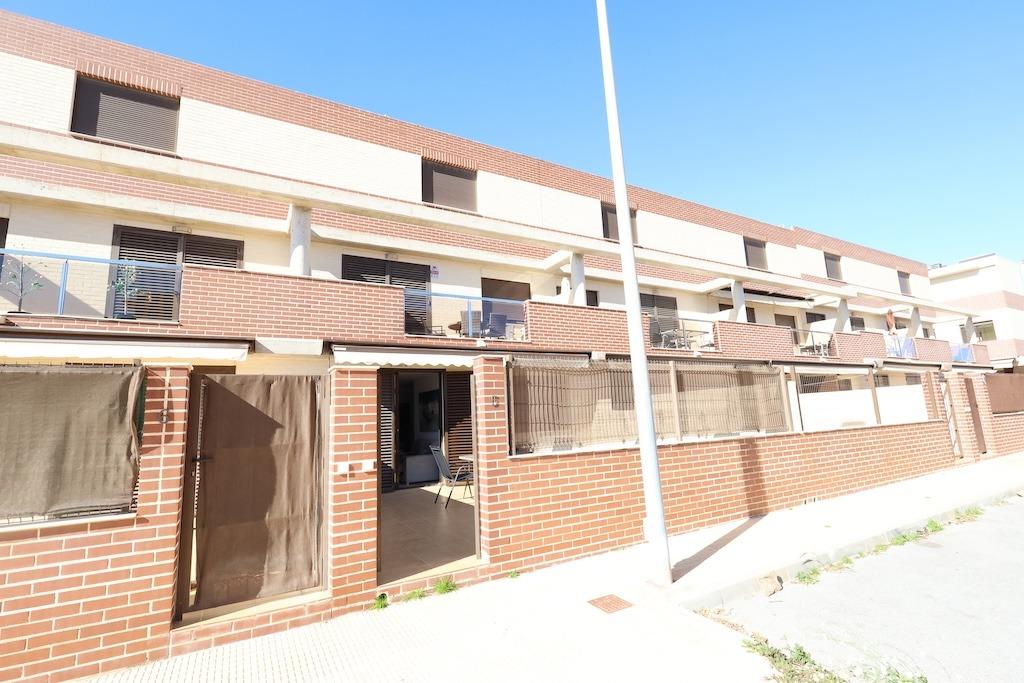 Pool area in terraced for sale in Orihuela Costa