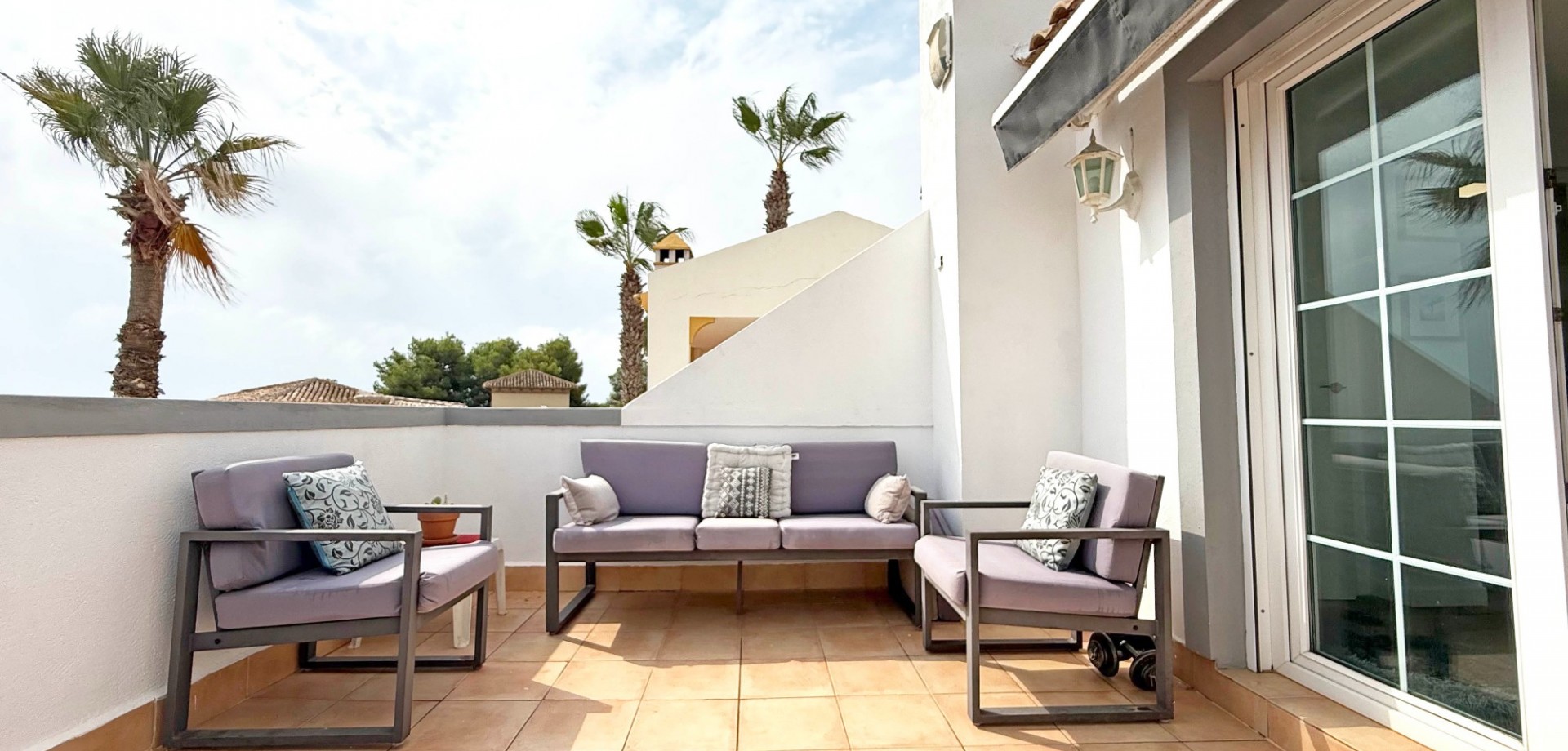 Master bedroom in villa for sale in Orihuela Costa