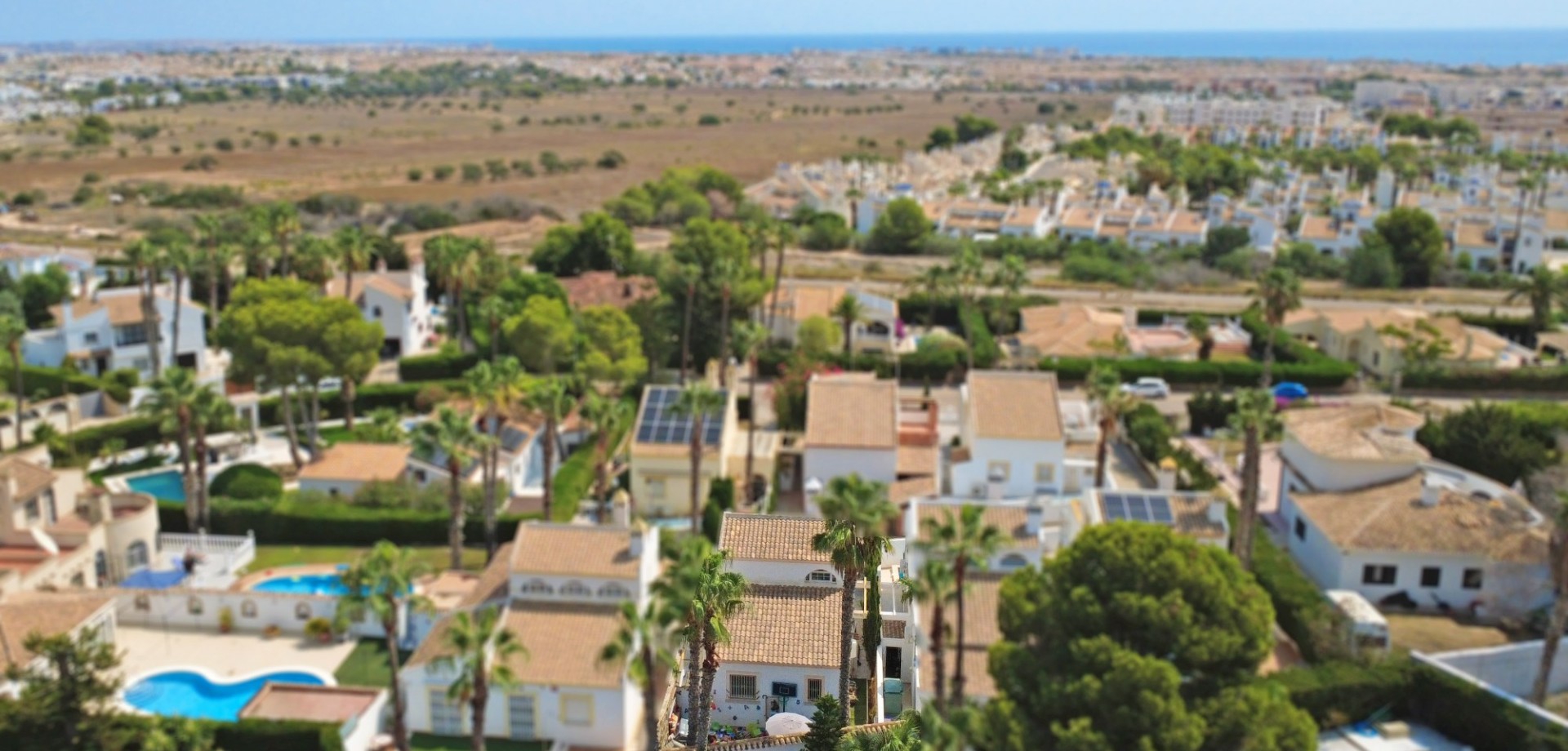 Terrace in villa for sale in Orihuela Costa