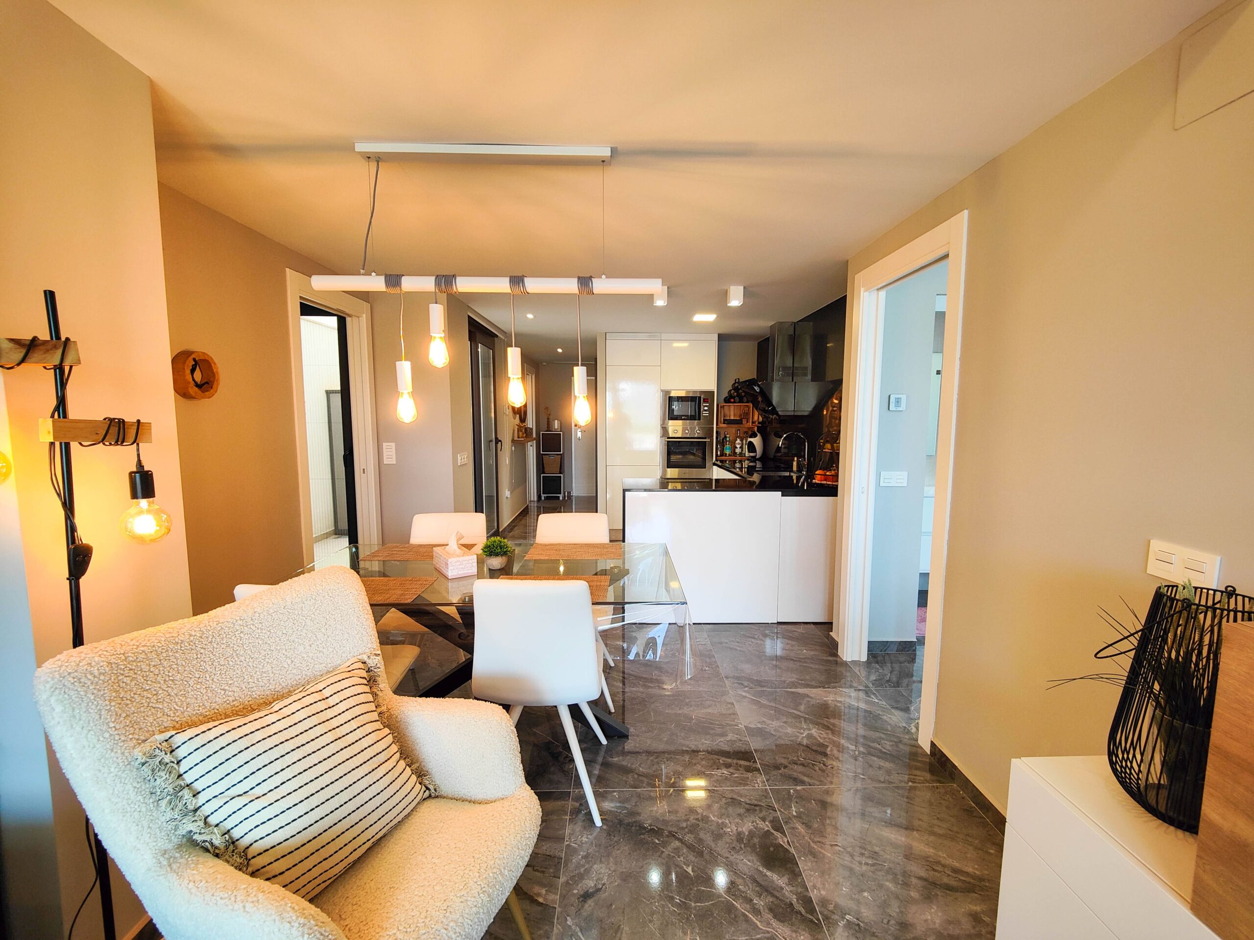 Kitchen in apartment for sale in Orihuela Costa