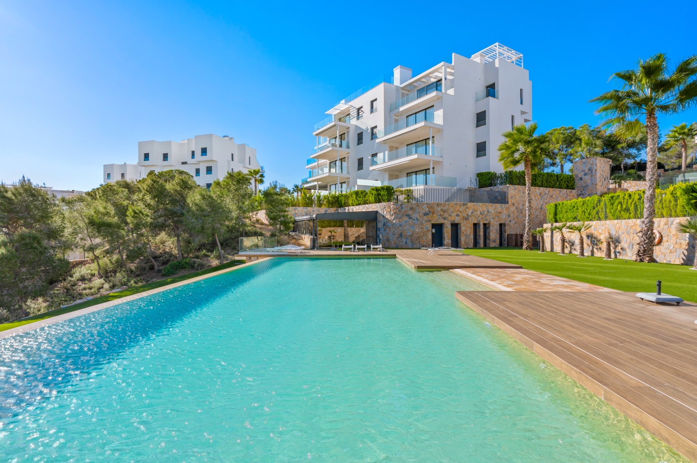 Living room in apartment for sale in Las Colinas Golf