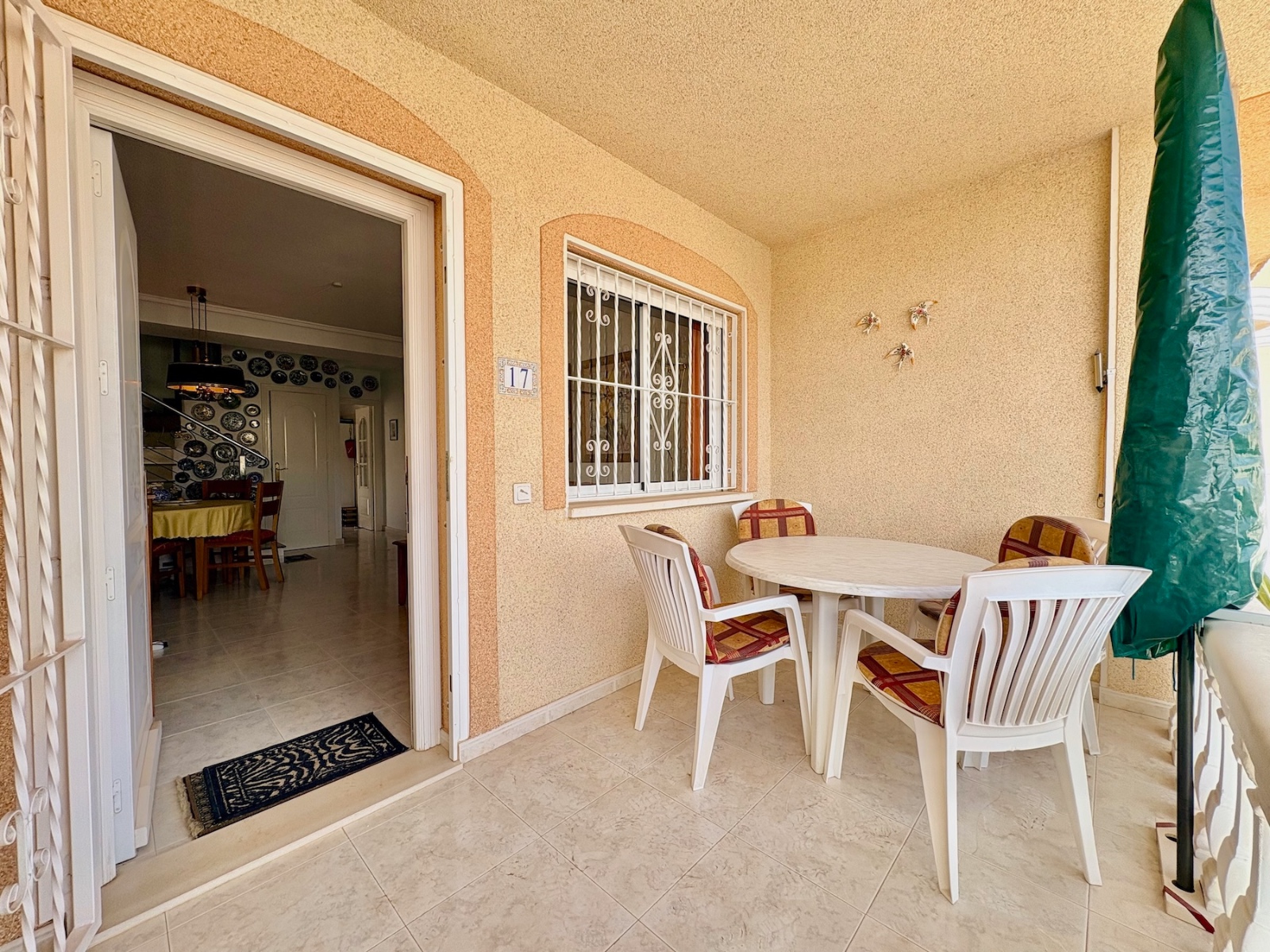 Pool area in terraced for sale in Rojales