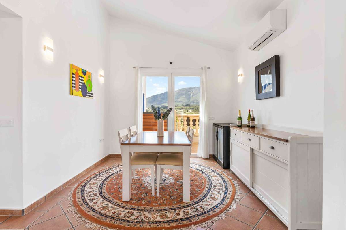 Living room in villa for sale in Murla