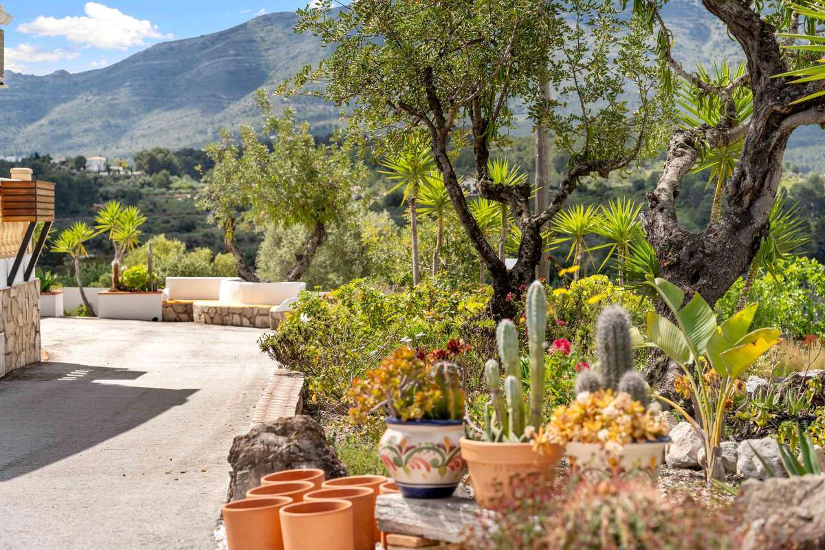 Dining area in villa for sale in Murla