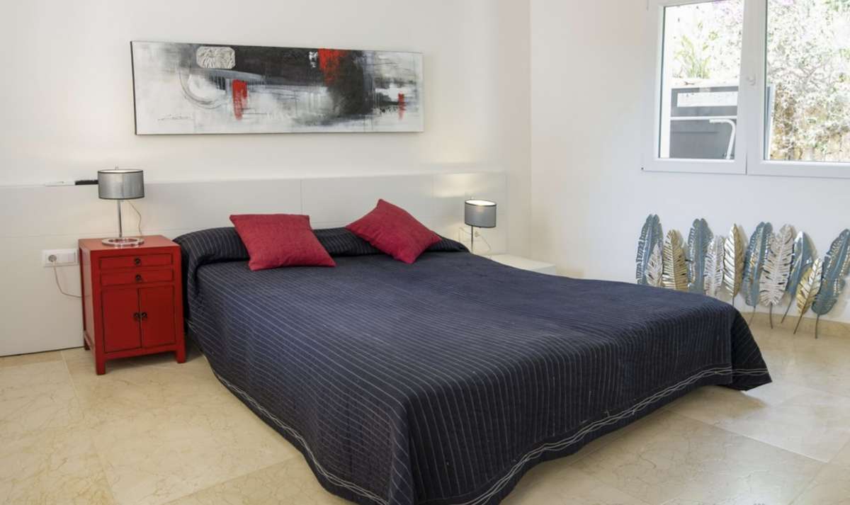 Exterior view in villa for sale in Moraira
