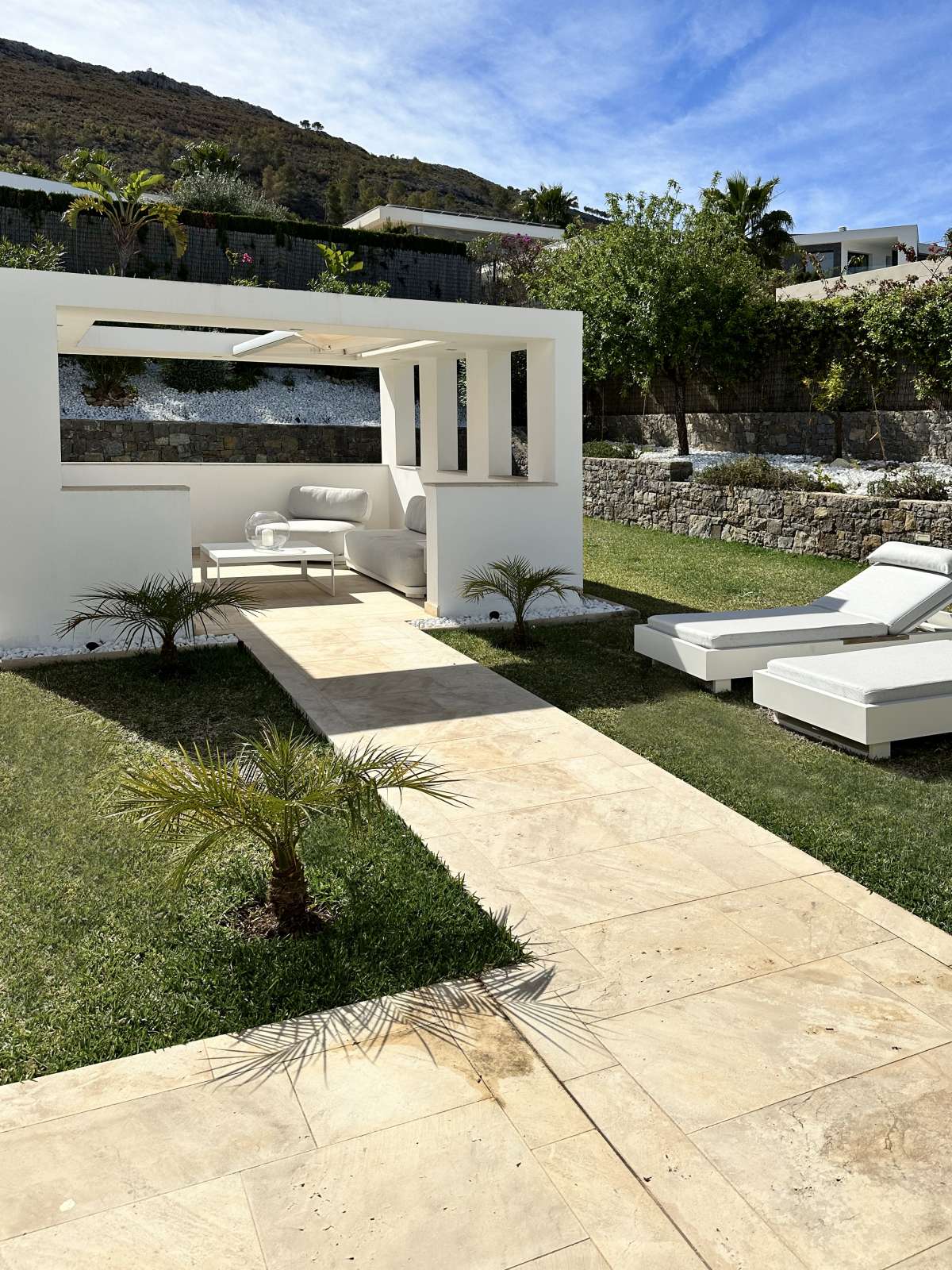 Exterior view in villa for sale in javea