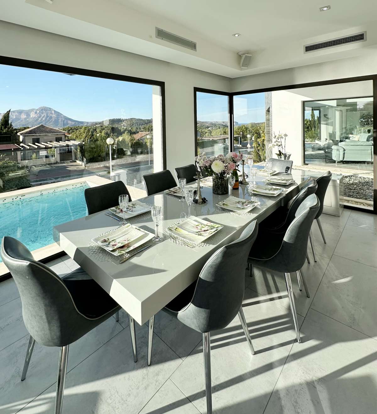 Kitchen in villa for sale in javea