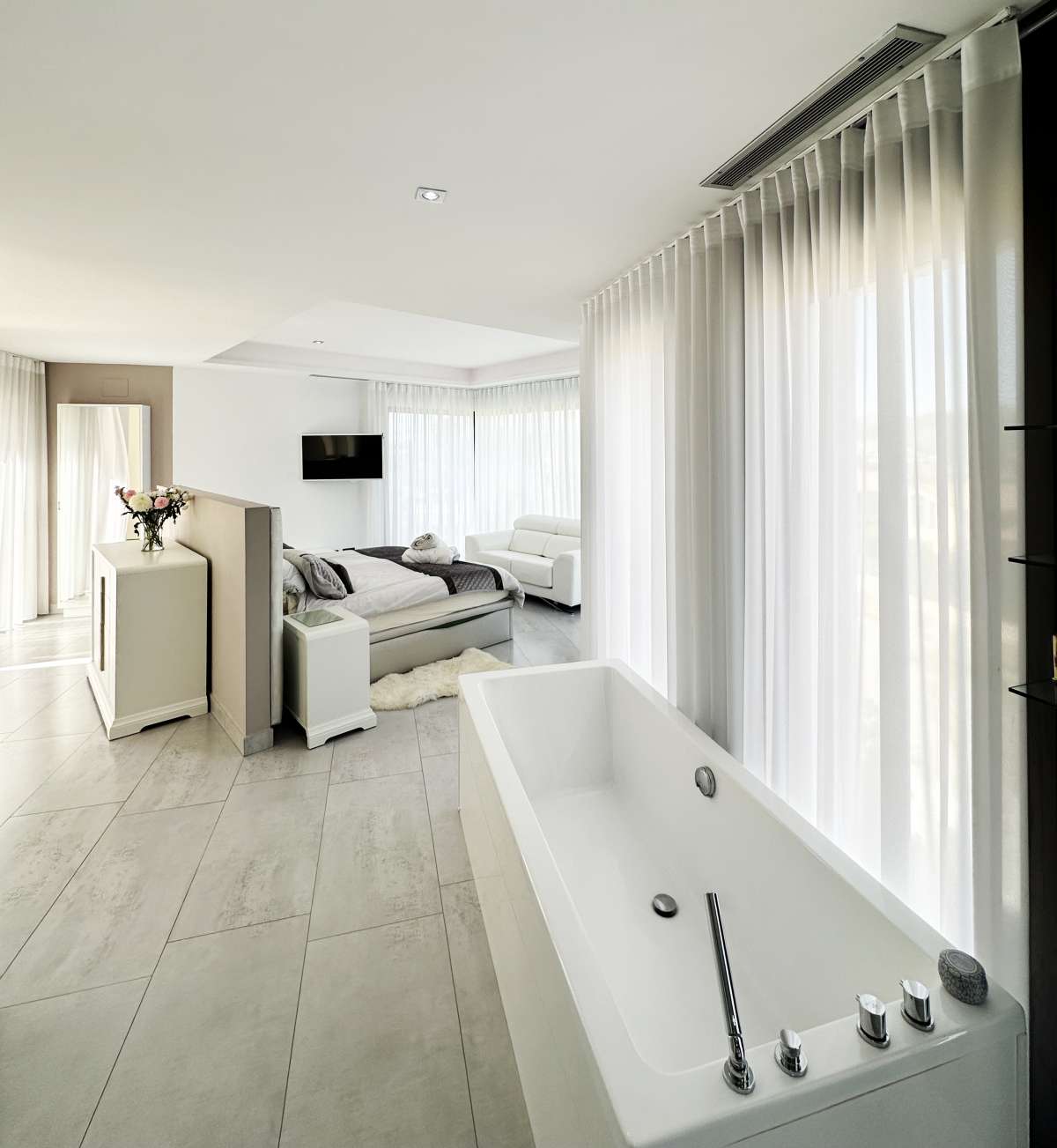 Living room in villa for sale in javea