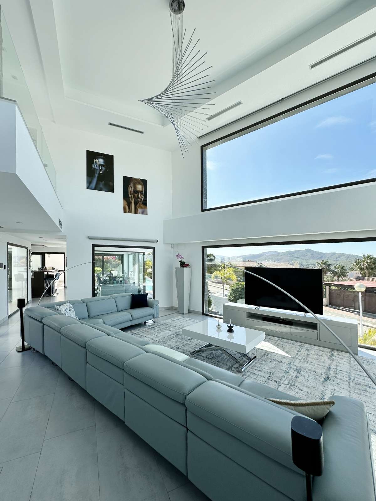 Exterior view in villa for sale in javea