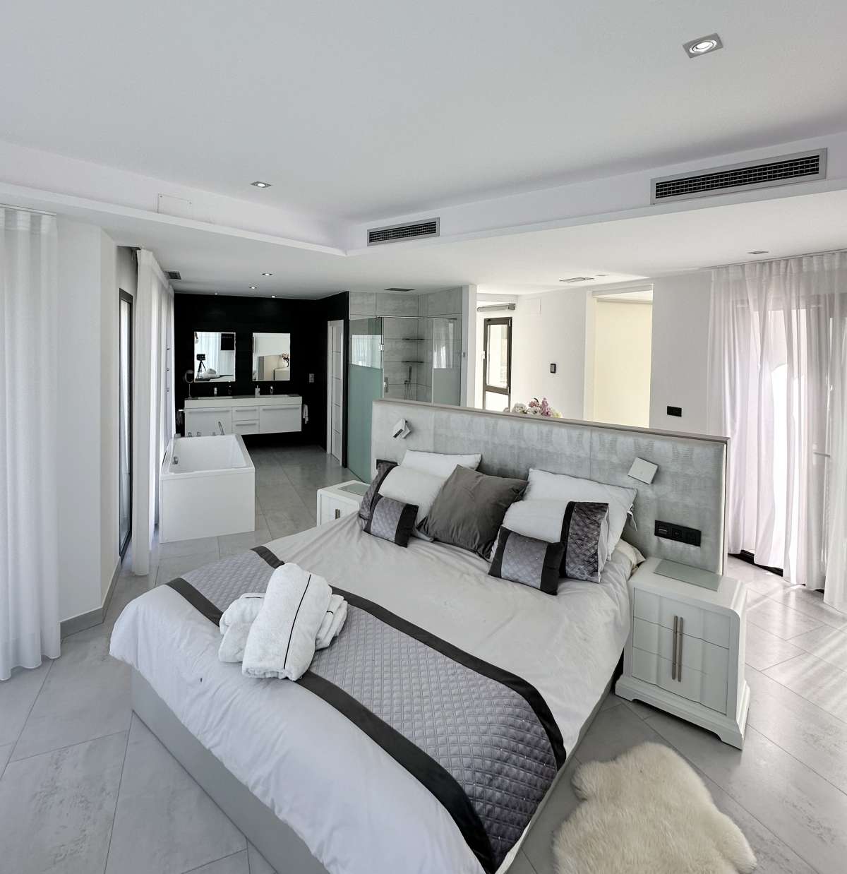 Living room in villa for sale in javea