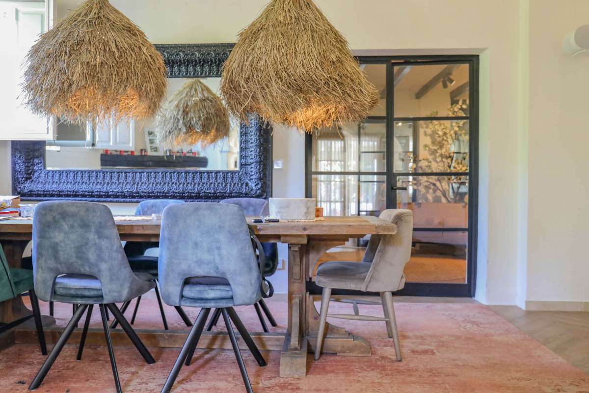 Dining area in villa for sale in Jesus Pobre
