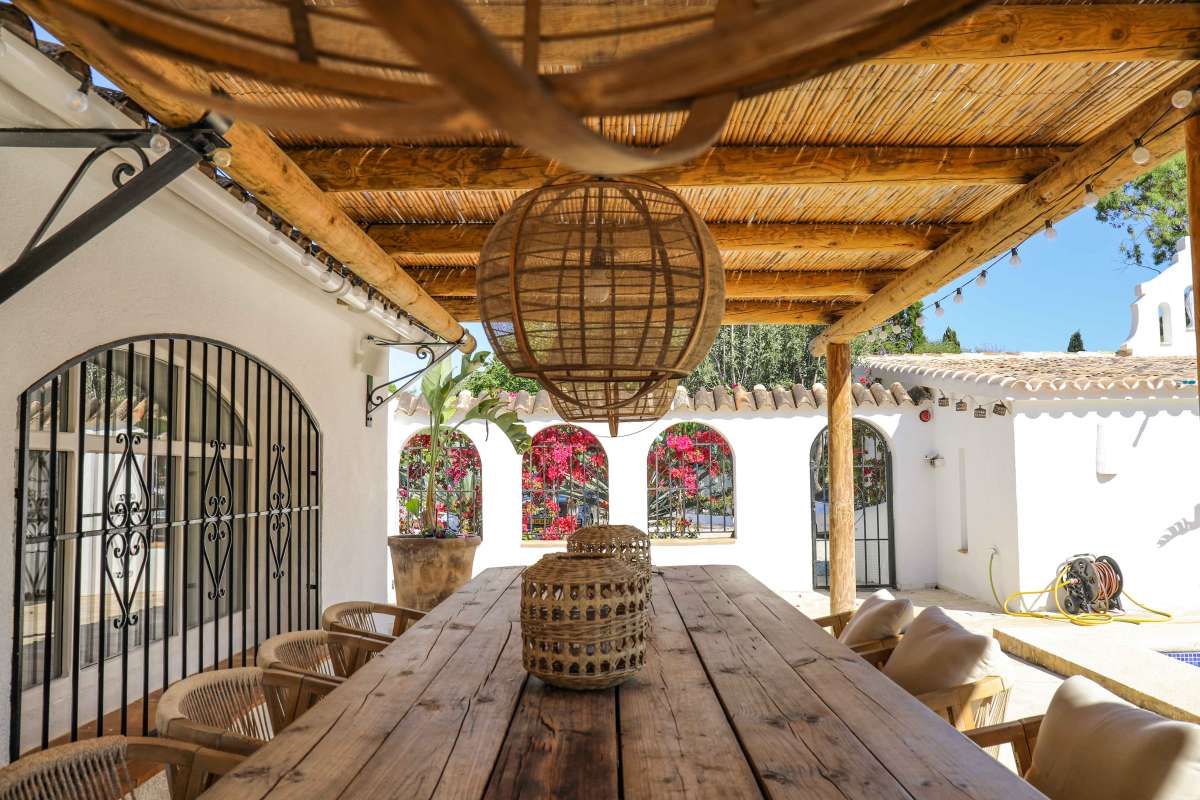 Dining area in villa for sale in Jesus Pobre
