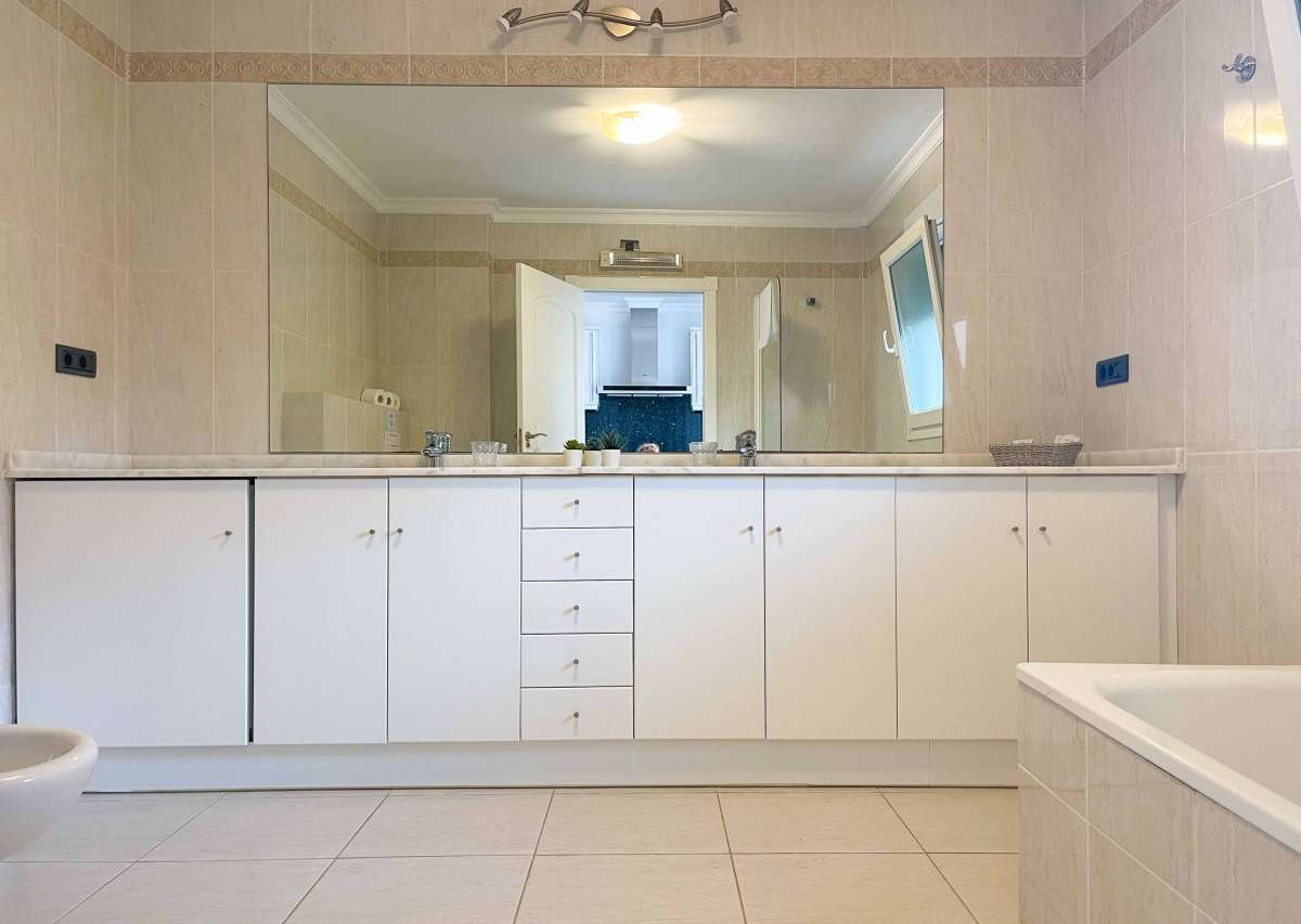 Garden in apartment for sale in Benissa Costa