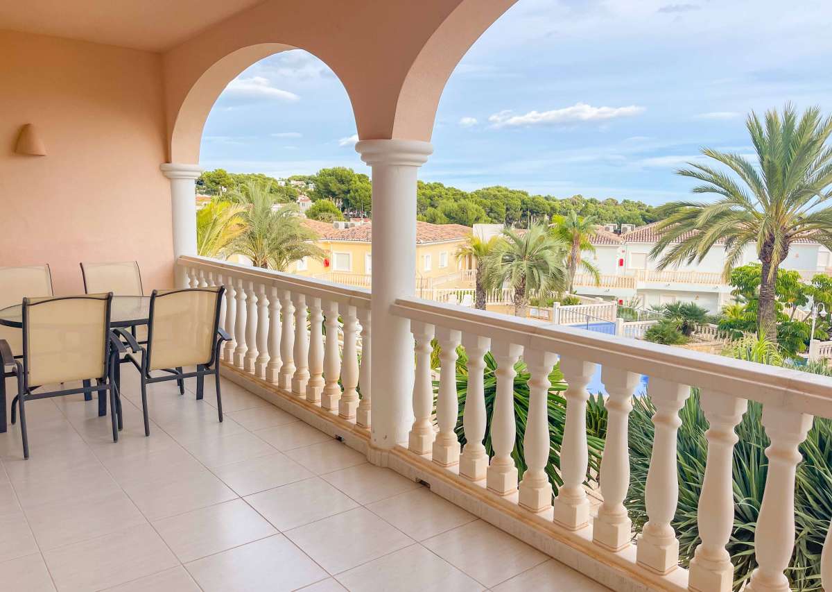 Living room in apartment for sale in Benissa Costa