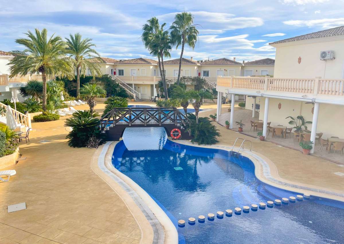 Unique Apartment Hotel complex here in the Costa Blanca