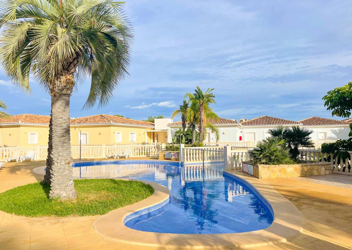 Living room in apartment for sale in Benissa Costa
